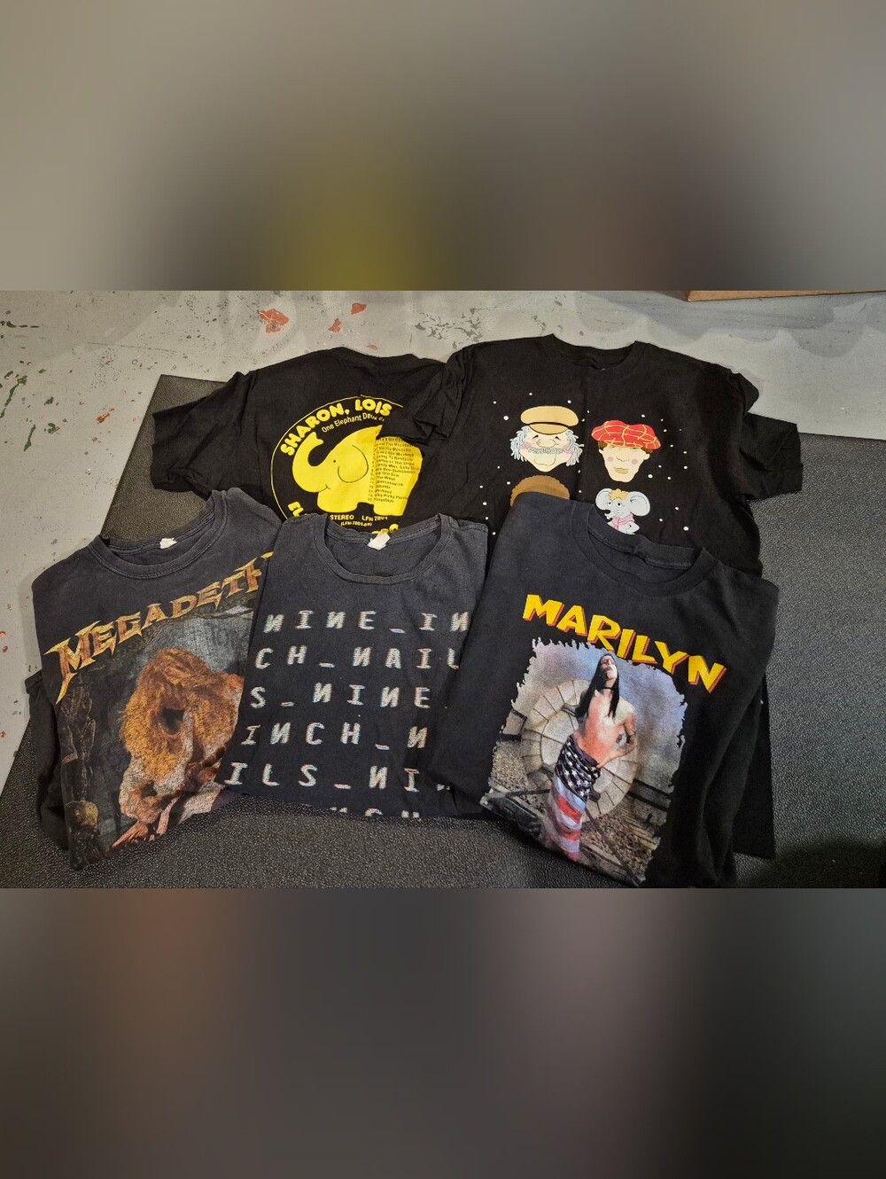 Misc Vintage Retro Band T Tee Shirt Lot